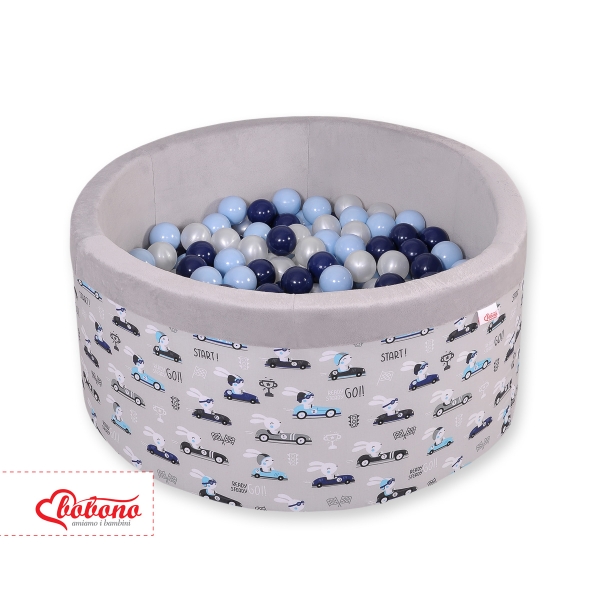 Piscine à Balles Minky 200pcs Lapins