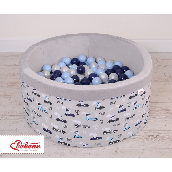 Piscine à Balles Minky 200pcs Lapins