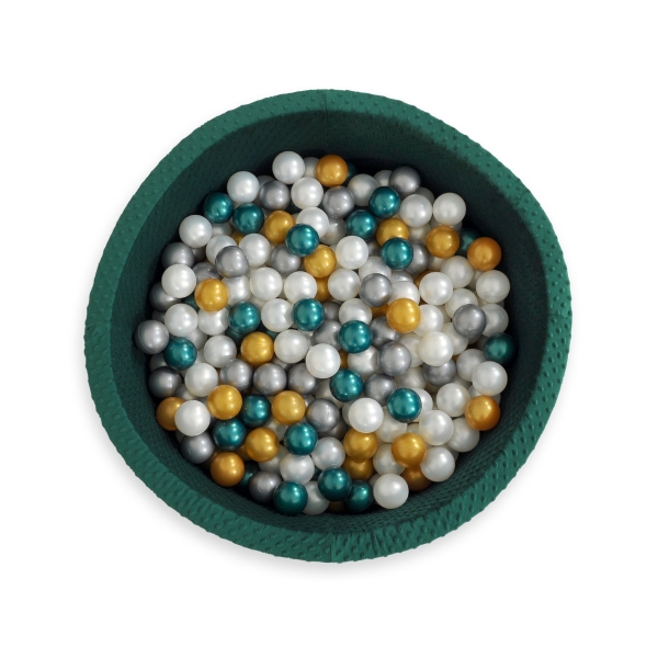 Piscine à balles Minky avec balles 200pcs Vert Sapin
