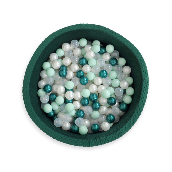 Piscine à balles Minky avec balles 200pcs Vert Sapin