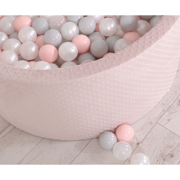 Piscine à balles Minky Rose Sale avec balles 200pcs