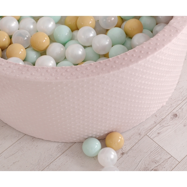 Piscine à balles Minky Rose Sale avec balles 200pcs