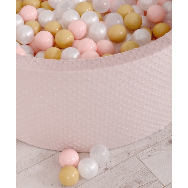 Piscine à balles Minky Rose Sale avec balles 200pcs