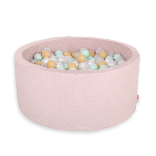 Piscine à balles Minky Rose Sale avec balles 200pcs