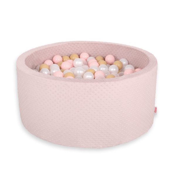 Piscine à balles Minky Rose Sale avec balles 200pcs