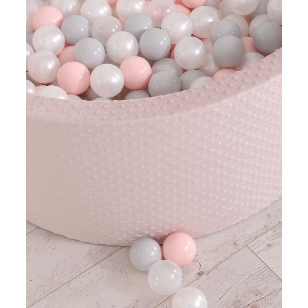 Piscine à balles Minky Rose Sale avec balles 200pcs