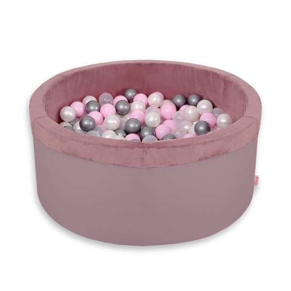 Piscine à balles Prune Minky avec balles 200pcs