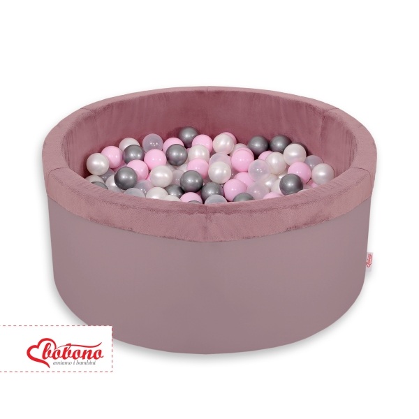 Piscine à balles Prune Minky avec balles 200pcs