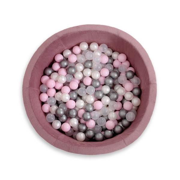 Piscine à balles Prune Minky avec balles 200pcs