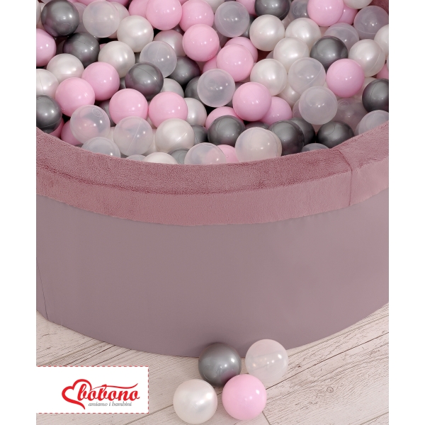Piscine à balles Prune Minky avec balles 200pcs