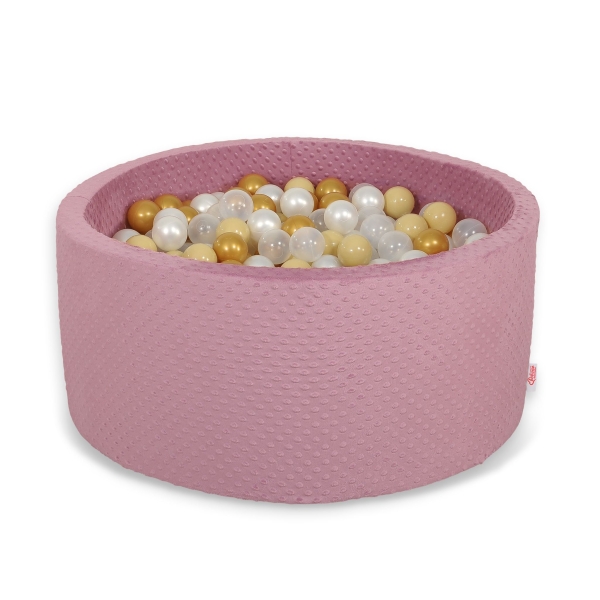 Piscine à balles Violet Pastel Minky avec balles 200pcs