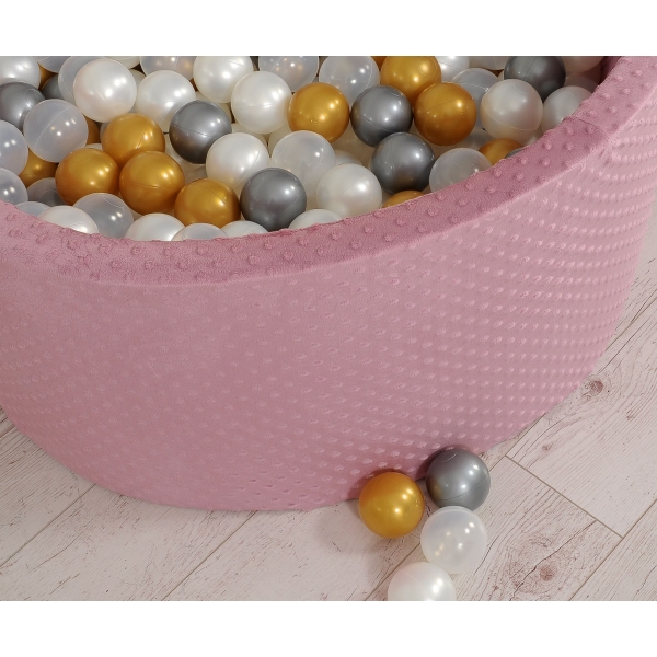 Piscine à balles Violet Pastel Minky avec balles 200pcs