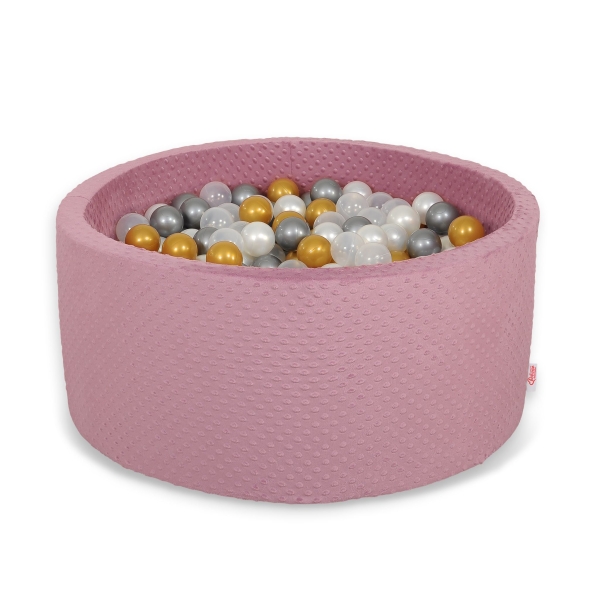 Piscine à balles Violet Pastel Minky avec balles 200pcs