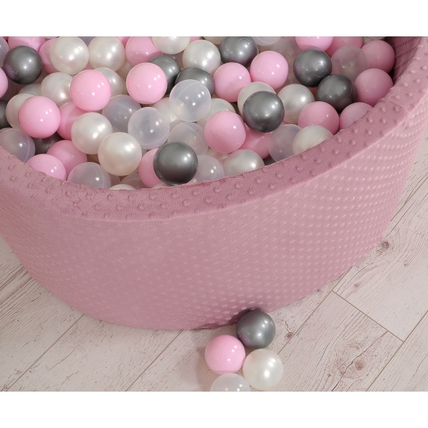 Piscine à balles Violet Pastel Minky avec balles 200pcs