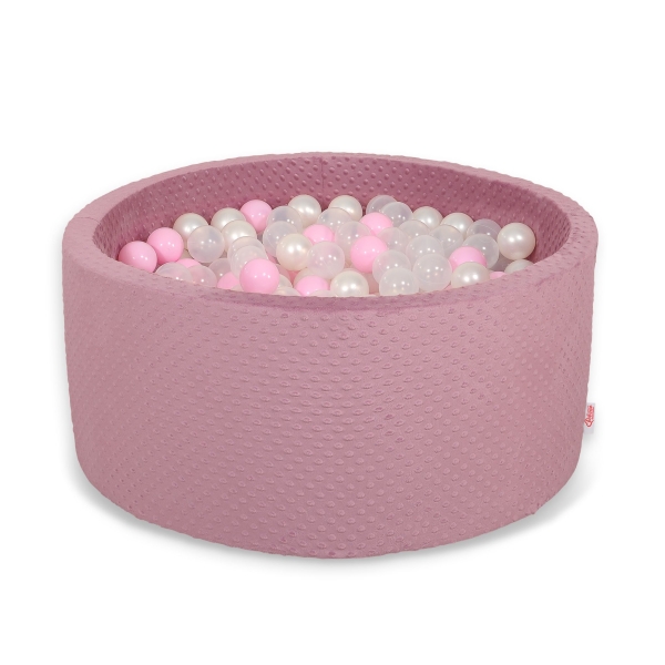 Piscine à balles Violet Pastel Minky avec balles 200pcs