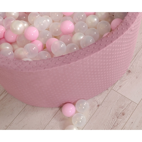 Piscine à balles Violet Pastel Minky avec balles 200pcs