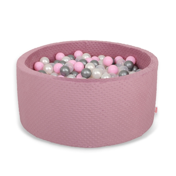 Piscine à balles Violet Pastel Minky avec balles 200pcs