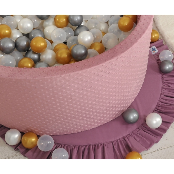 Piscine à balles Violet Pastel Minky avec balles 200pcs