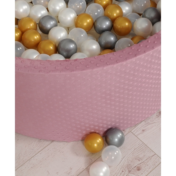 Piscine à balles Violet Pastel Minky avec balles 200pcs