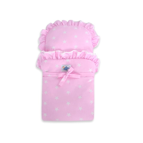 Poussette de Poupée en Bois  Blanc