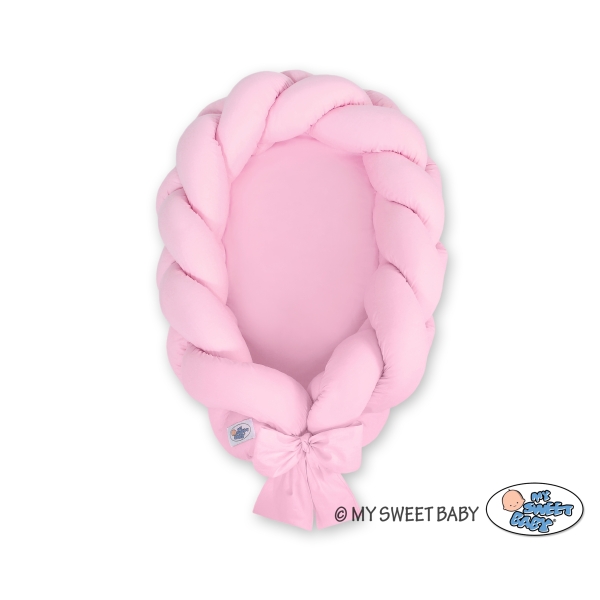 Réducteur de Lit Bébé + Tour de Lit 2 en 1 Rose