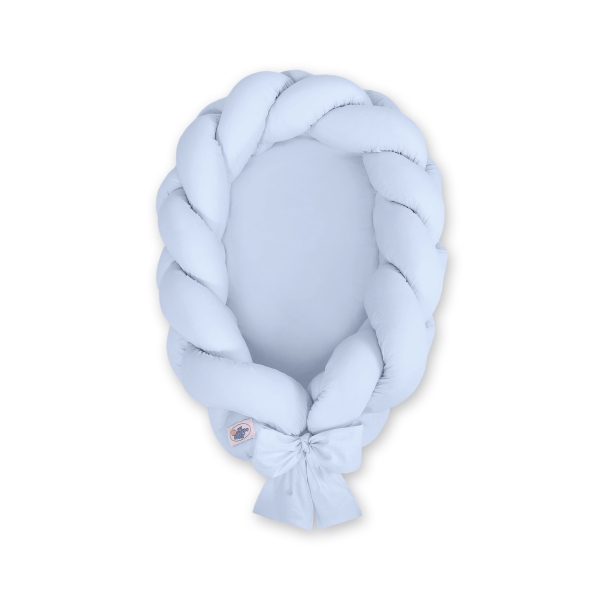 Réducteur de Lit Bébé Transformable en Tour de Lit Bleu