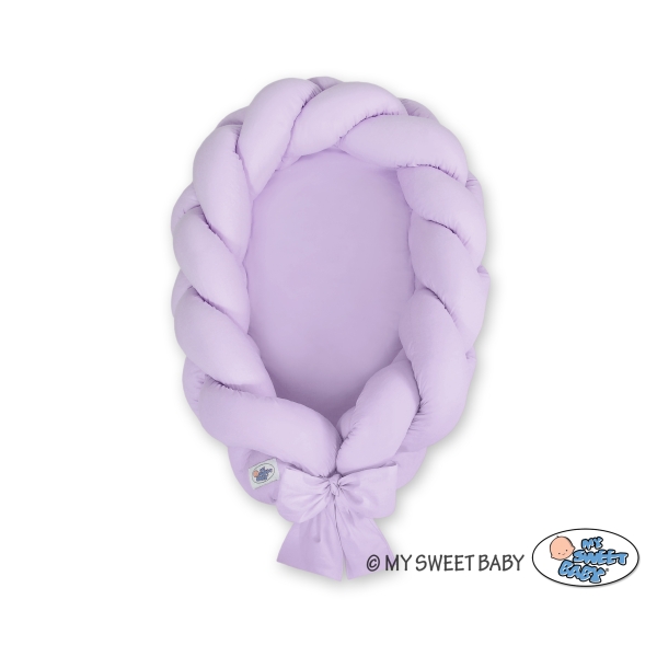 Réducteur de Lit Bébé Transformable en Tour de Lit Lila