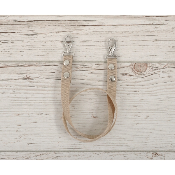 Rênes de Cheval Bâton Beige