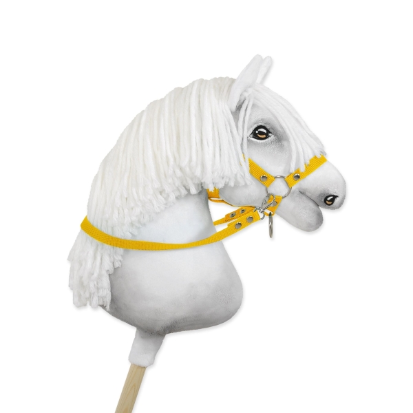 Rênes pour Hobby Horse Jaune