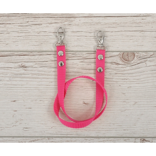 Rênes pour Licol de Cheval Bâton Rose Foncé