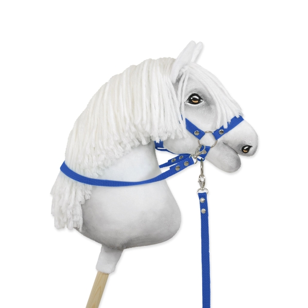 Rênes pour Licol Hobby Horse Bleu