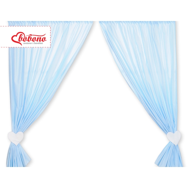 Rideaux de chambre d'enfant avec embrasses