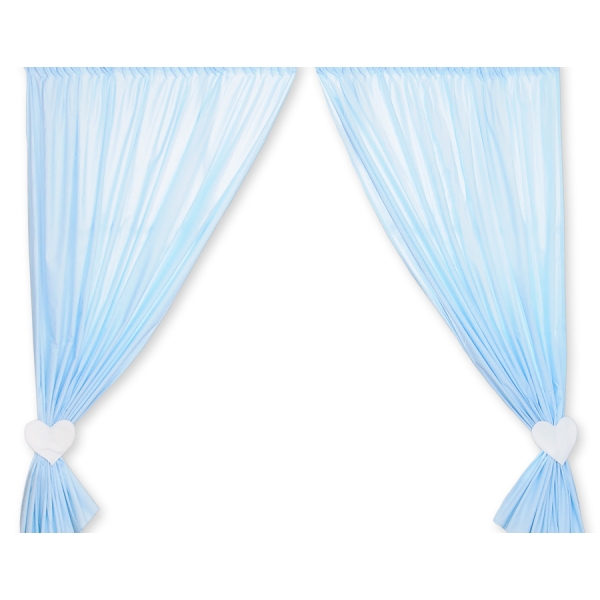 Rideaux de chambre d'enfant avec embrasses