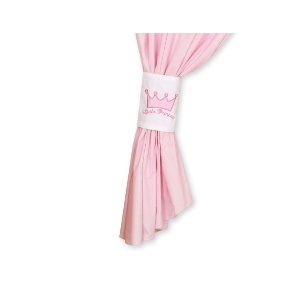 Rideaux pour Chambre de Bébé Rose Prince / Princess