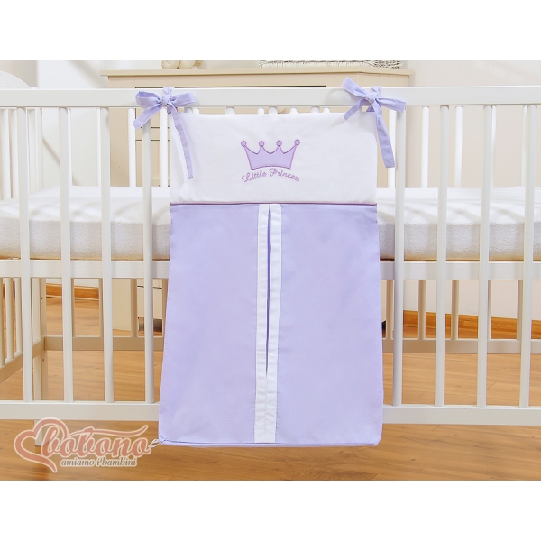 Sac à Couches avec Broderie Lila Prince / Princess