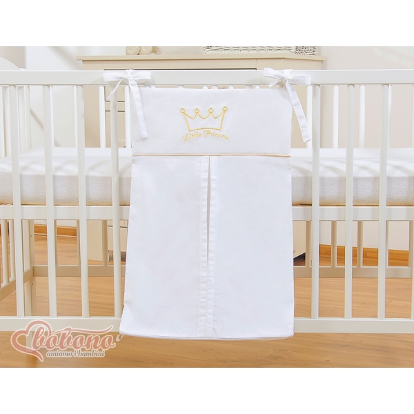 Sac à Couches Bébé Blanc Prince / Princess
