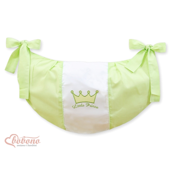 Sac à Jeux et Doudous Vert Prince / Princess