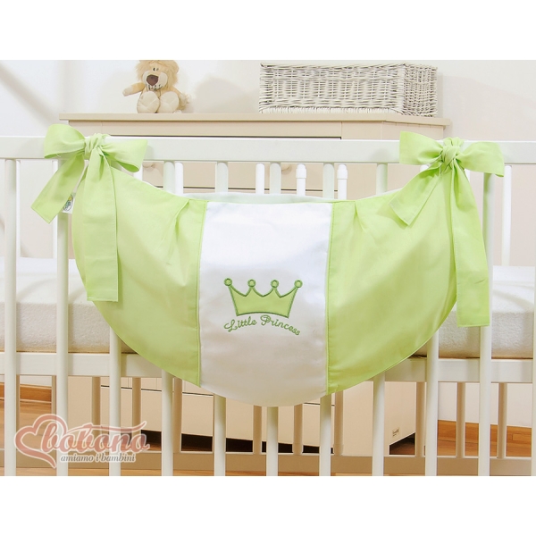 Sac à Jeux et Doudous Vert Prince / Princess
