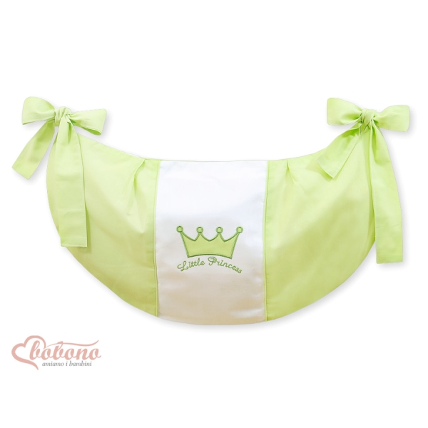 Sac à Jeux et Doudous Vert Prince / Princess