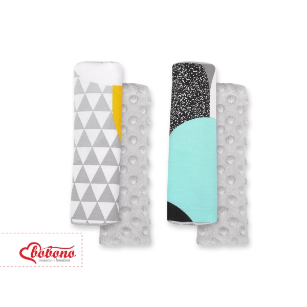Tampons Double Face pour Ceintures de Voitures Gris
