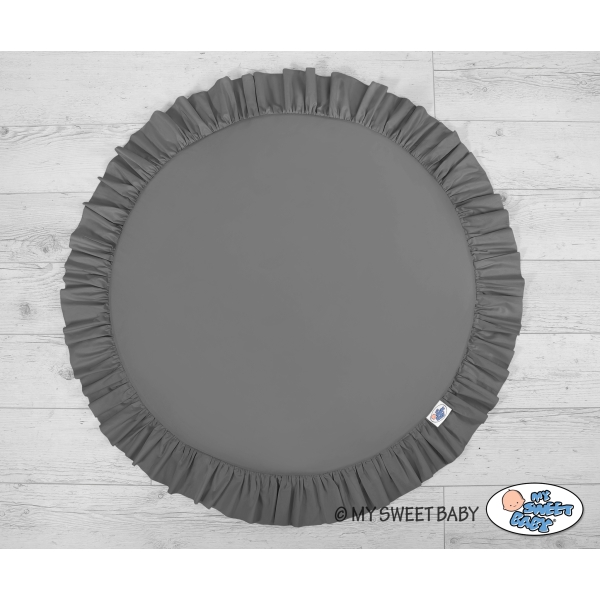 Tapis de Jeu à Froufrou Anthracite
