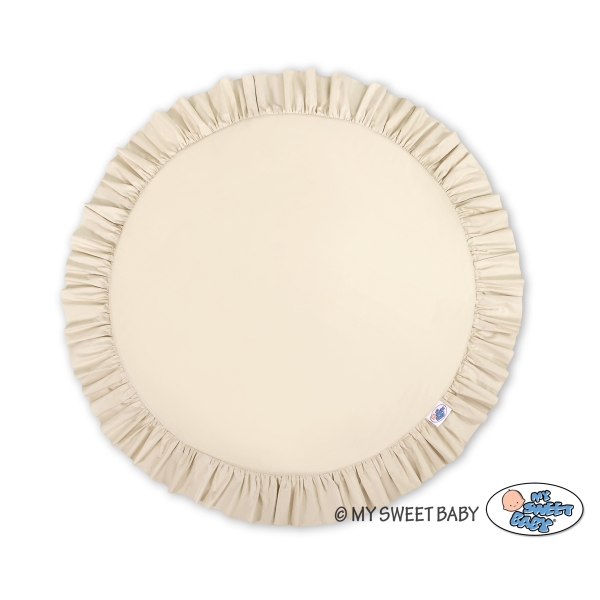 Tapis de Jeu à Froufrou Beige