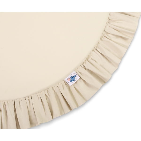 Tapis de Jeu à Froufrou Beige