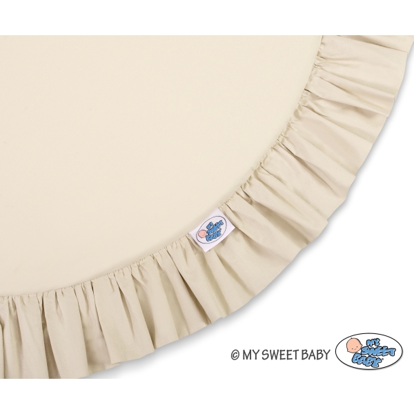 Tapis de Jeu à Froufrou Beige