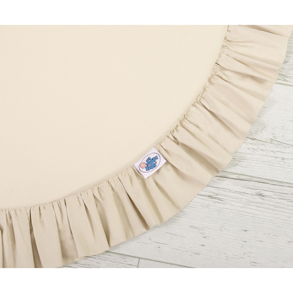 Tapis de Jeu à Froufrou Beige