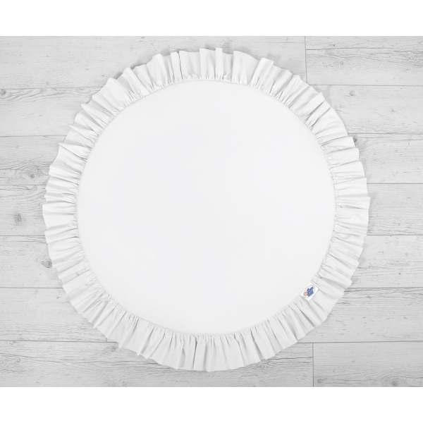 Tapis de Jeu à Froufrou Blanc
