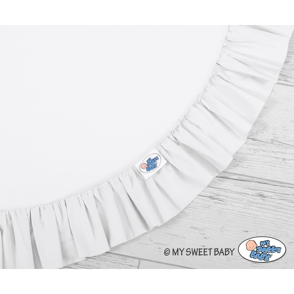 Tapis de Jeu à Froufrou Blanc