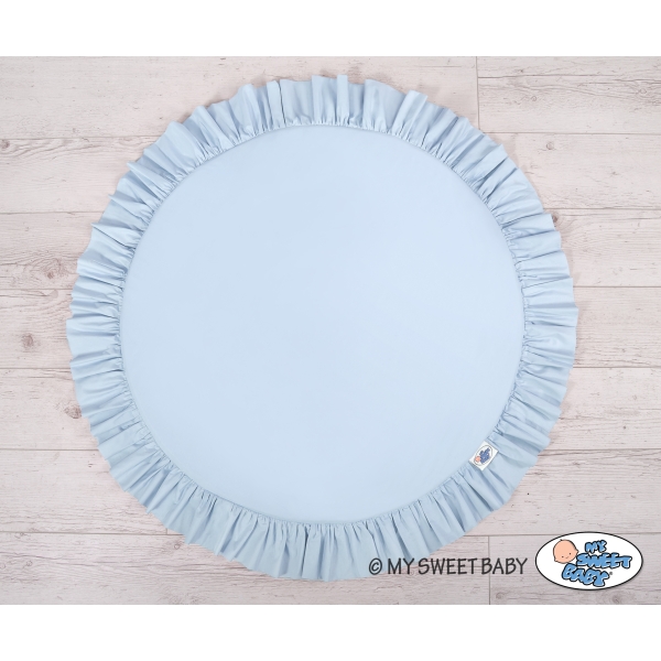 Tapis de Jeu de Sol Bleu