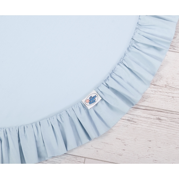 Tapis de Jeu de Sol Bleu
