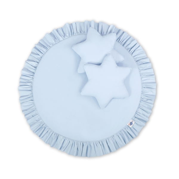 Tapis de Jeu de Sol Bleu